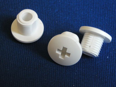 【燈頭塑料螺絲、十字圓頭M10X1X10、塑膠燈頭螺絲】價格,廠家,圖片,塑料零件,中山市小欖鎮宏隆金屬塑料電器制品廠-